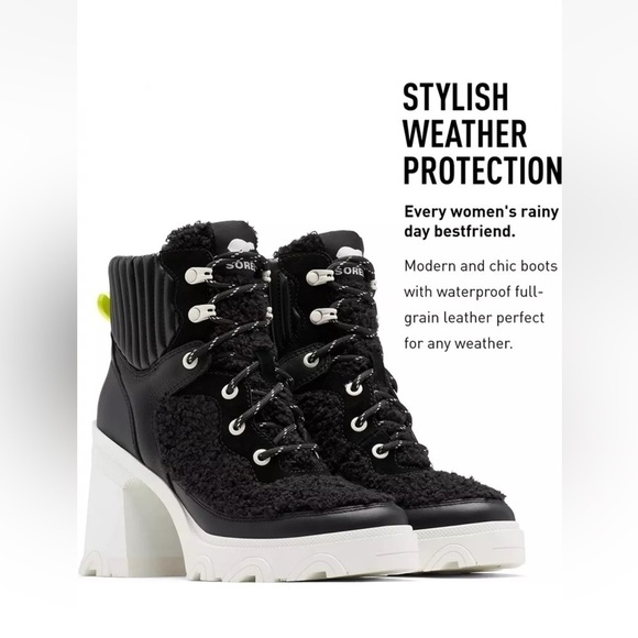 NEW Sorel BREX Heel Lace Cozy Bootie - Picture 4 of 13